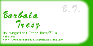 borbala tresz business card